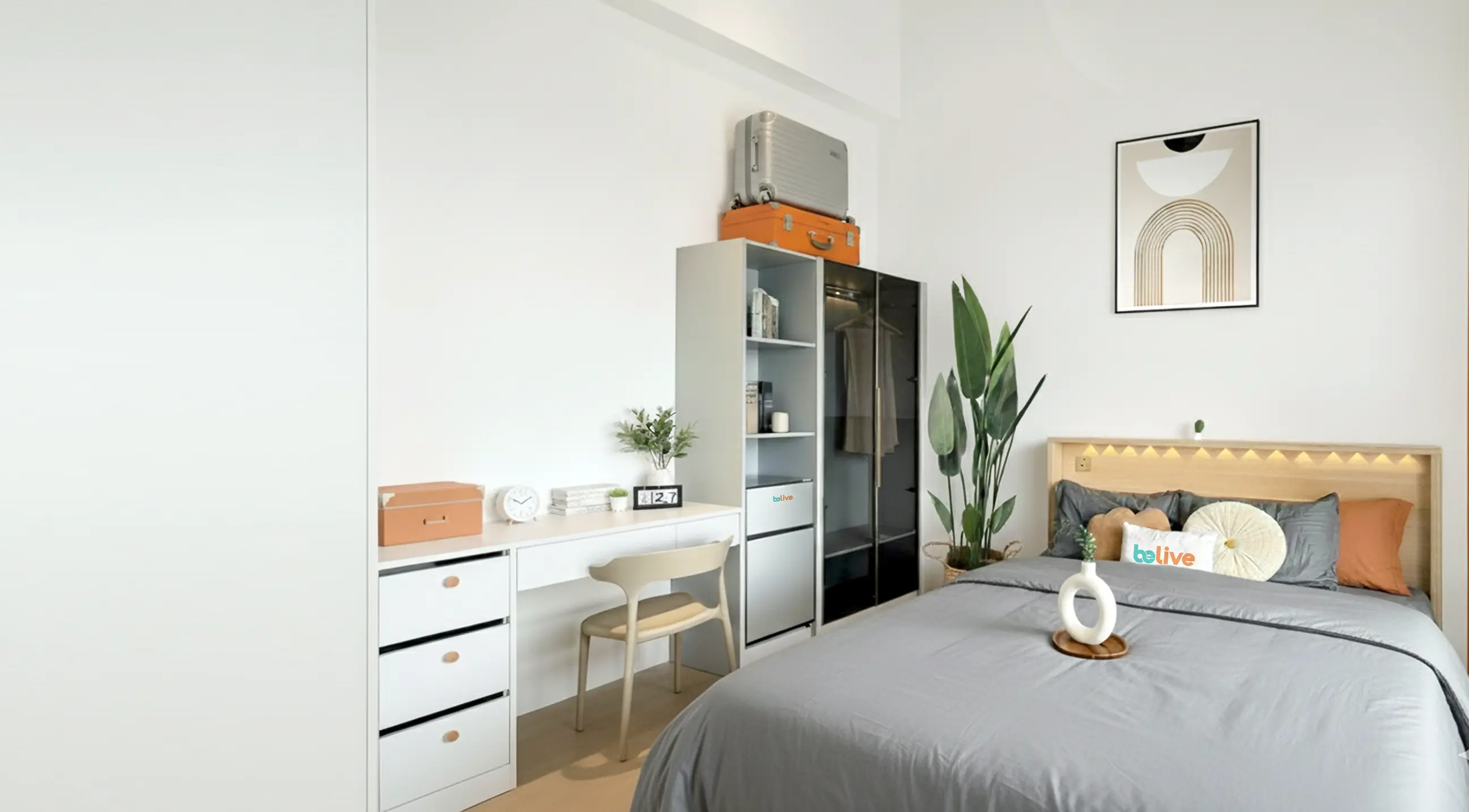 BeLive CoLiving fully furnished room